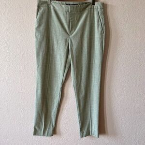 Zara Mens Textured Dress Pants  Gray Size US 8